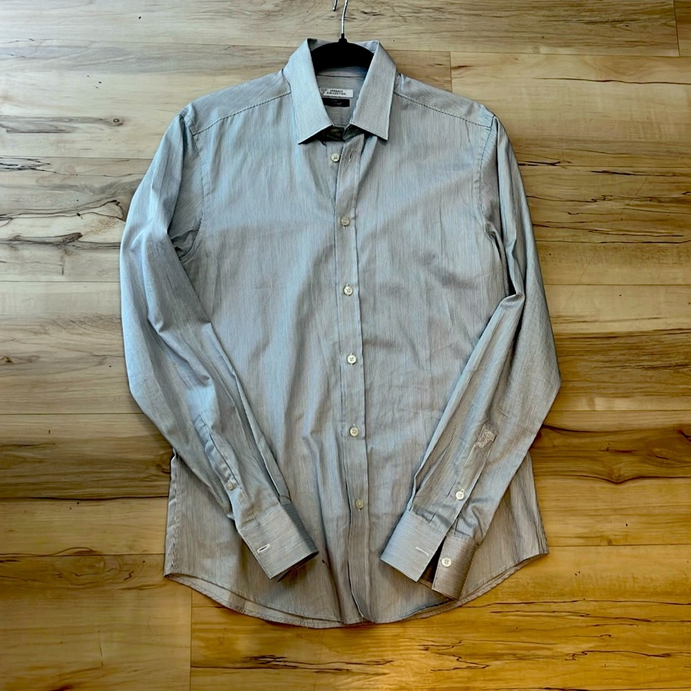 Versace Collection Embroidered Dress shirt with authenticity code